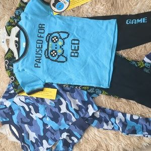 2T brand NWT PJ's, pajamas, Jammies. 3 sets.